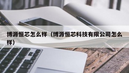 博源恒芯怎么样（博源恒芯科技有限公司怎么样）