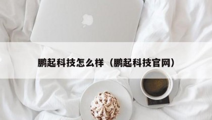 鹏起科技怎么样（鹏起科技官网）