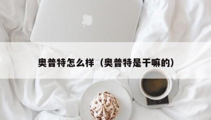 奥普特怎么样（奥普特是干嘛的）