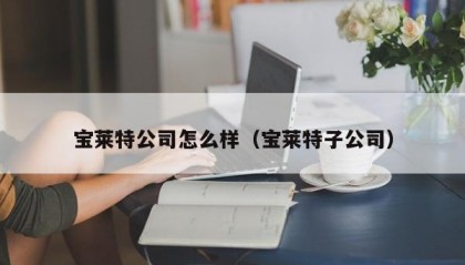 宝莱特公司怎么样（宝莱特子公司）